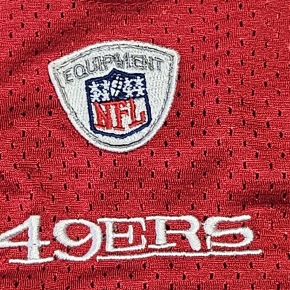Vintage 49ers Crabtree #15 onfield Reebok Jersey size 48 /mens medium - Picture 9 of 14